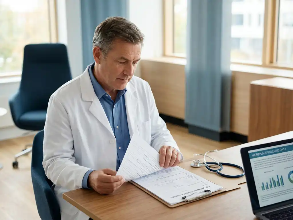 Wat is het verschil tussen een gezondheidscheck gericht op werk en een algemene check-up?